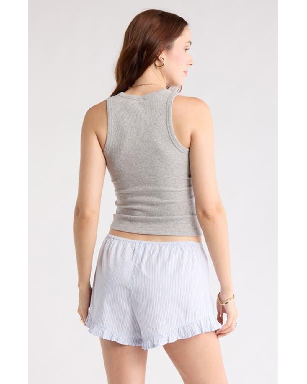 Abound Gray Rib Tank
