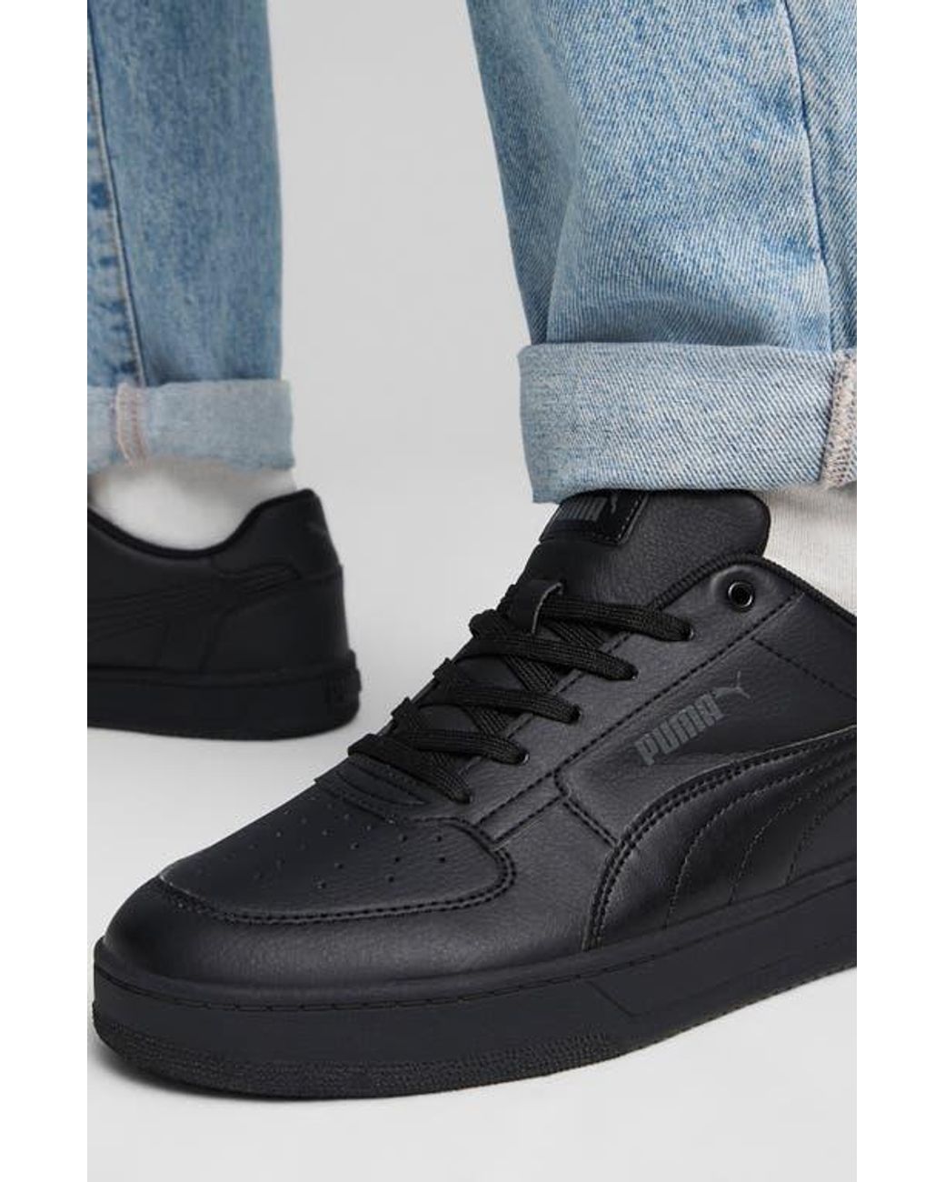 PUMA Black Caven Trainers for men