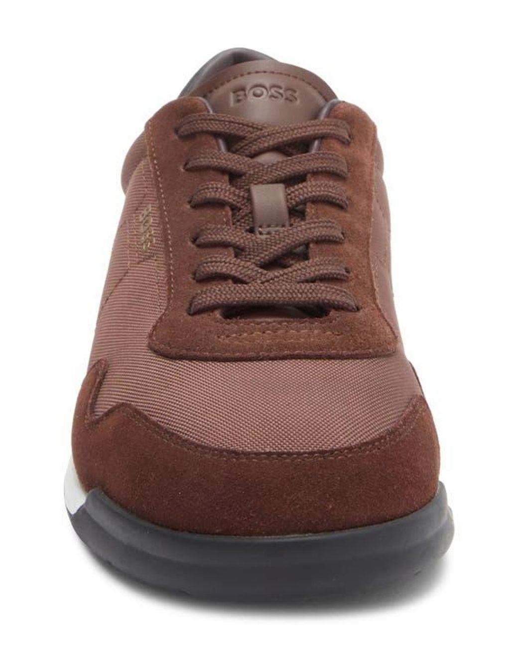 Boss Brown Titanium Low Top Sneaker for men