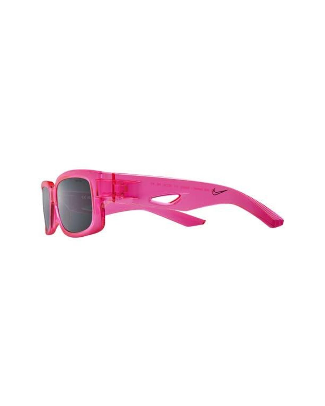 Nike Red Variant I 56Mm Rectangle Sunglasses