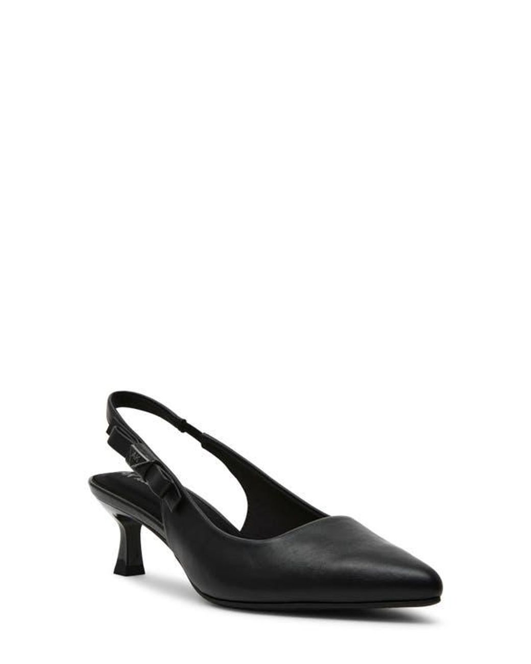 Anne Klein Black Ibbey Slingback Pump