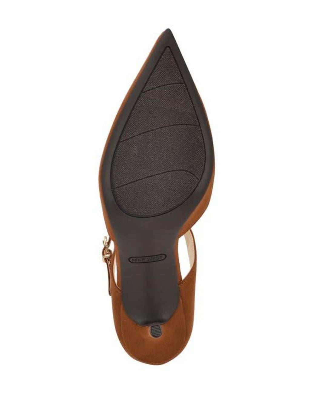 Nine West Brown Dakka Pointed Toe Pump