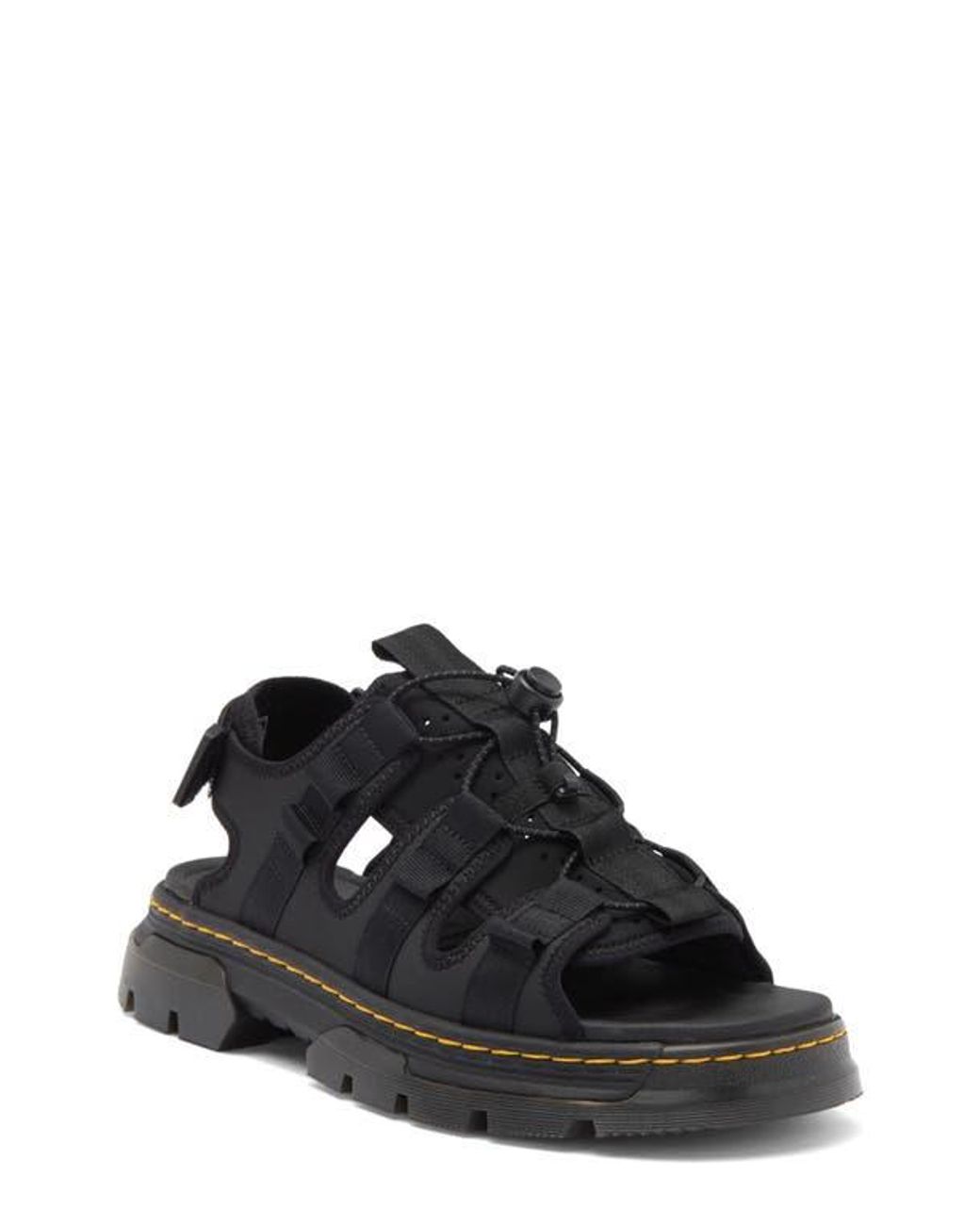 サンダル [DR.MARTENS] Jericho Black Ajax & Black Classic Neoprene Dr. Martens Jericho Ajax Classic Sandal in Black for Men | Lyst