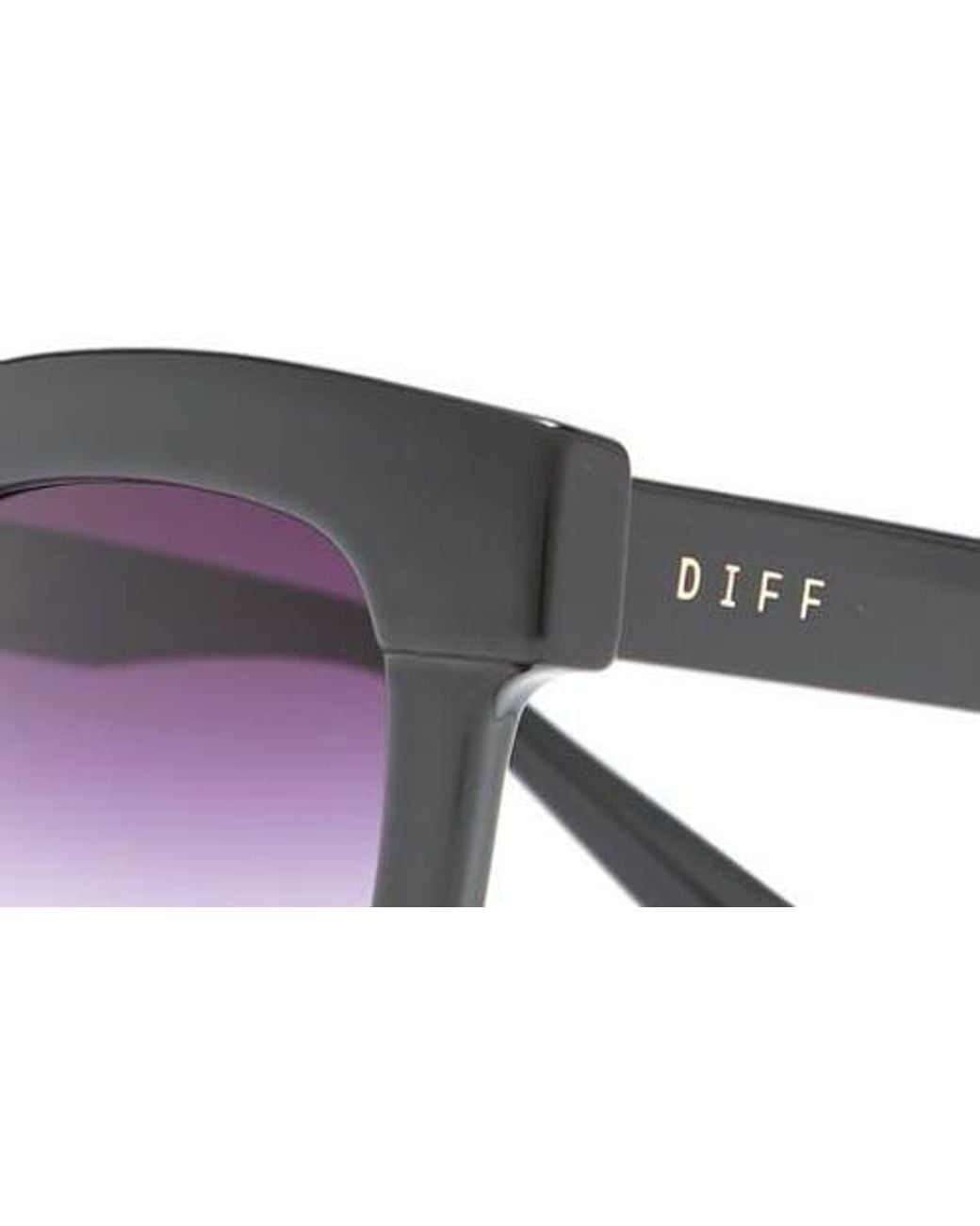 DIFF Brown 56Mm Makay Square Sunglasses