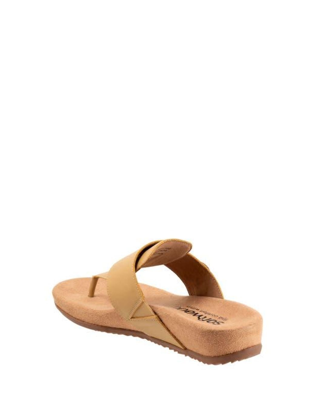 Softwalk® Brown Belize T-Strap Sandal