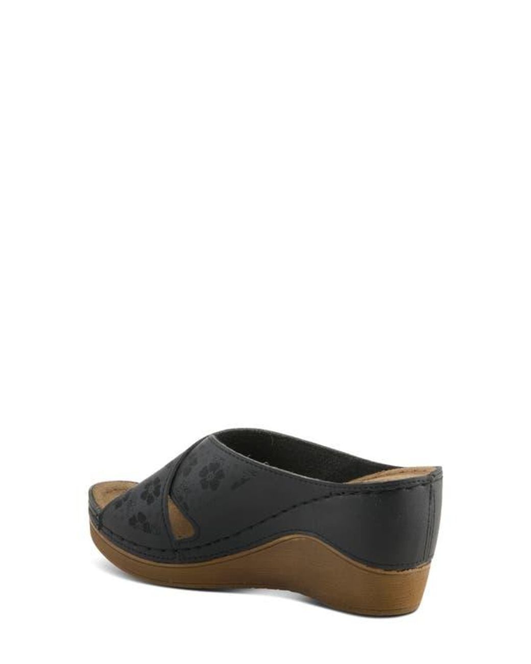 Flexus by Spring Step Gray Wedge Sandal