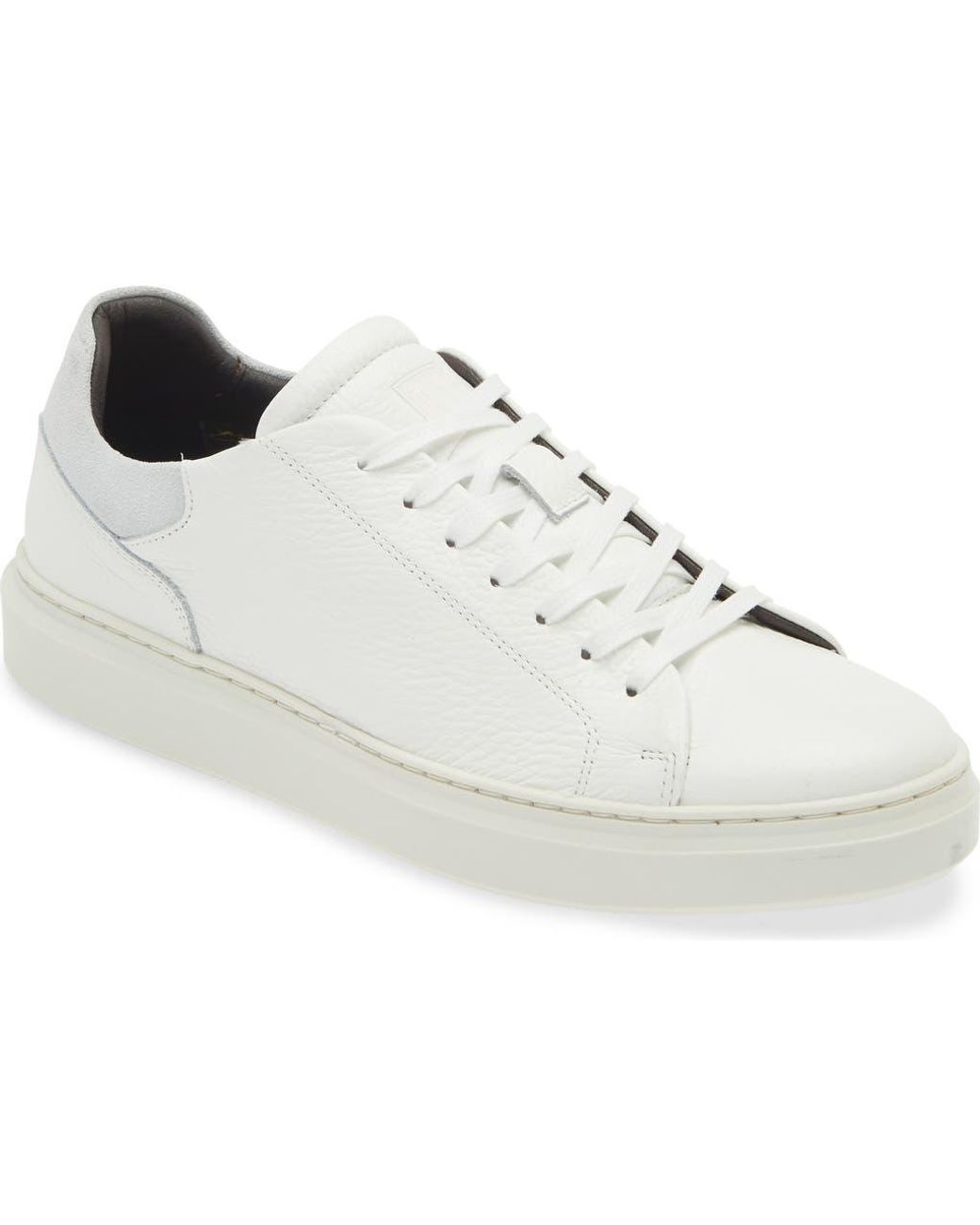 Bruno Magli Sierra Low Top Sneaker in White for Men | Lyst display picture 3