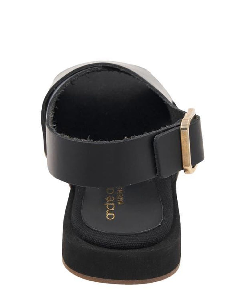 Andre Assous Black Pepper Slingback Sandal