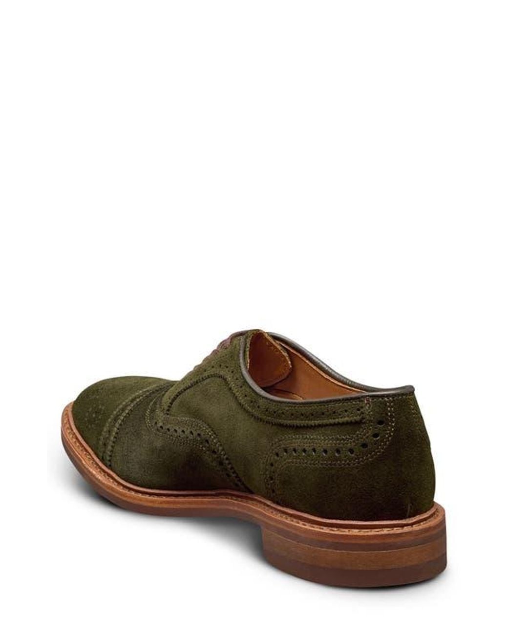 Allen Edmonds Brown Strandmok Cap Toe Oxford for men