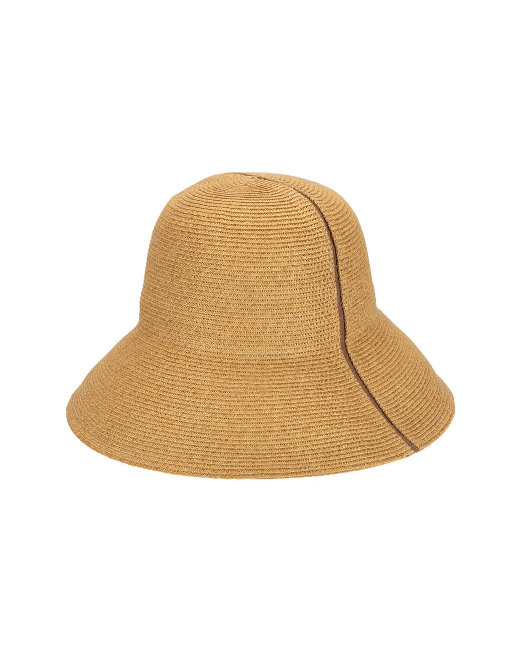 San Diego Hat Packable Straw Bucket Hat in Natural Lyst