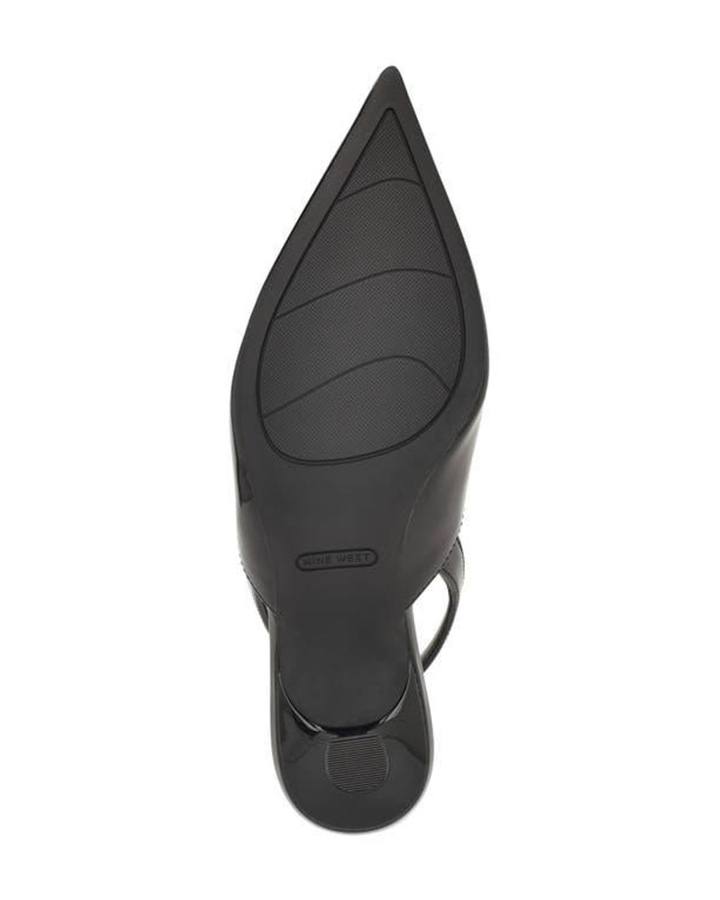 Nine West Black Lamma Slingback Pump