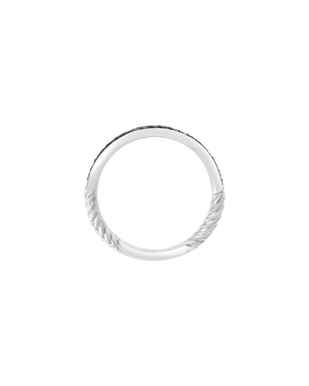 Effy Black Diamond Stacking Ring