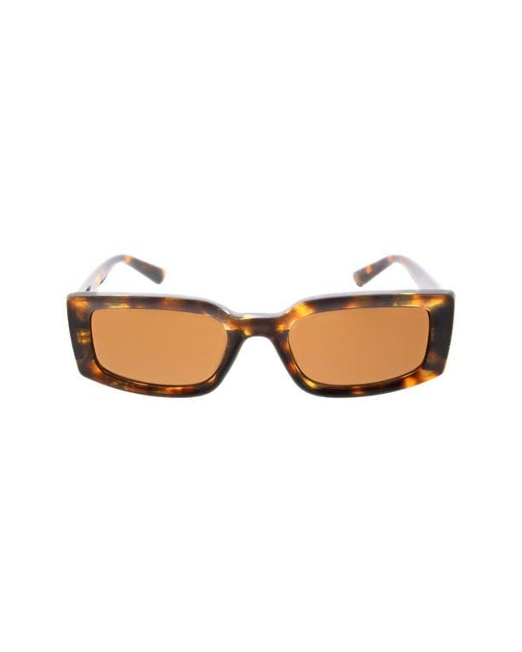 BCBGeneration Brown 54Mm Rectangular Sunglasses