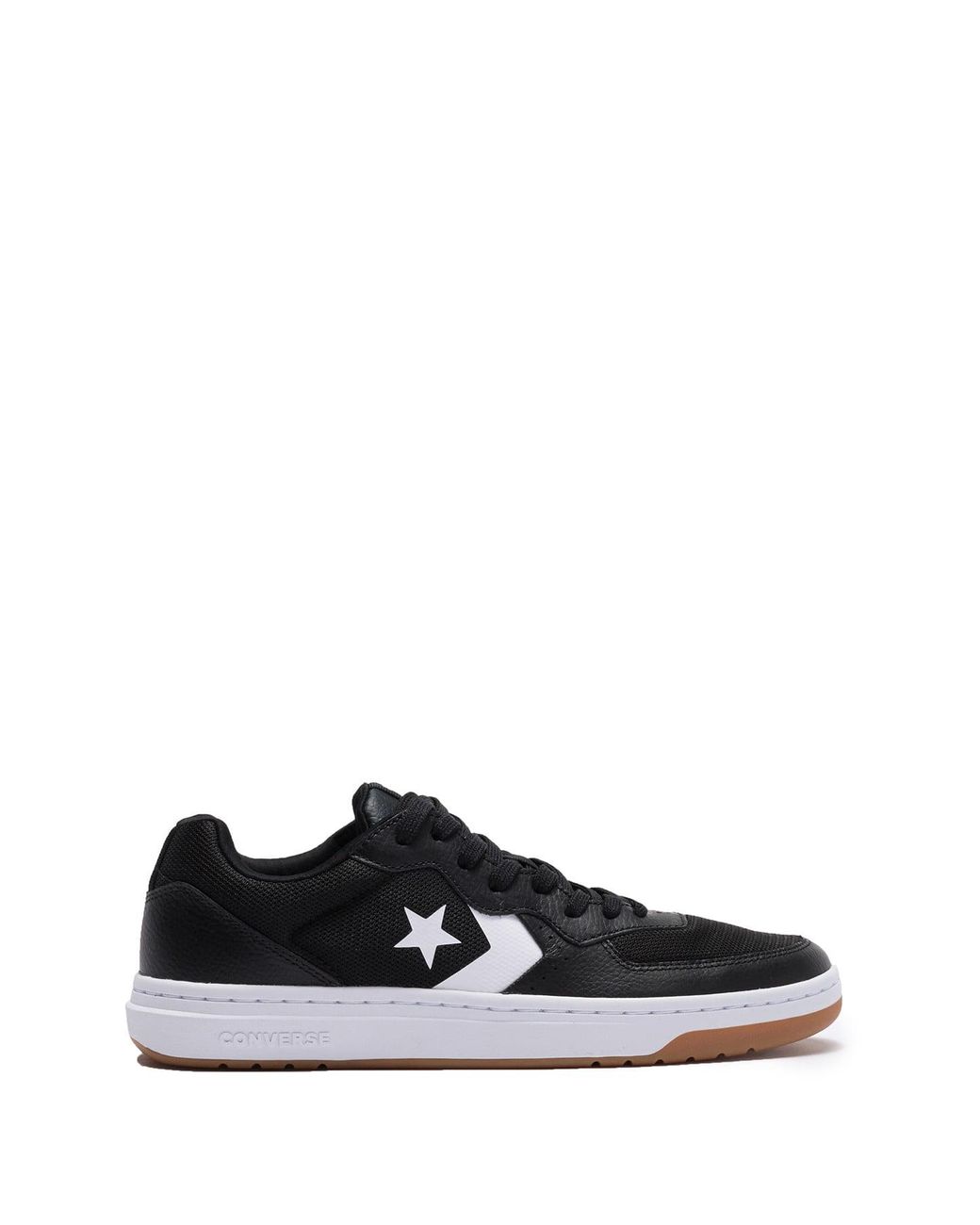 rival leather low top