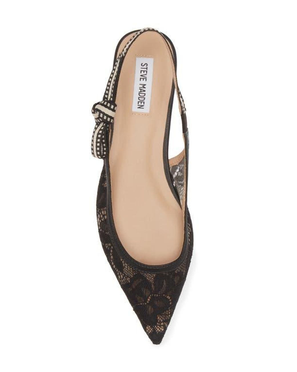 Steve Madden Olsen Slingback Pointed Toe Flat | Lyst