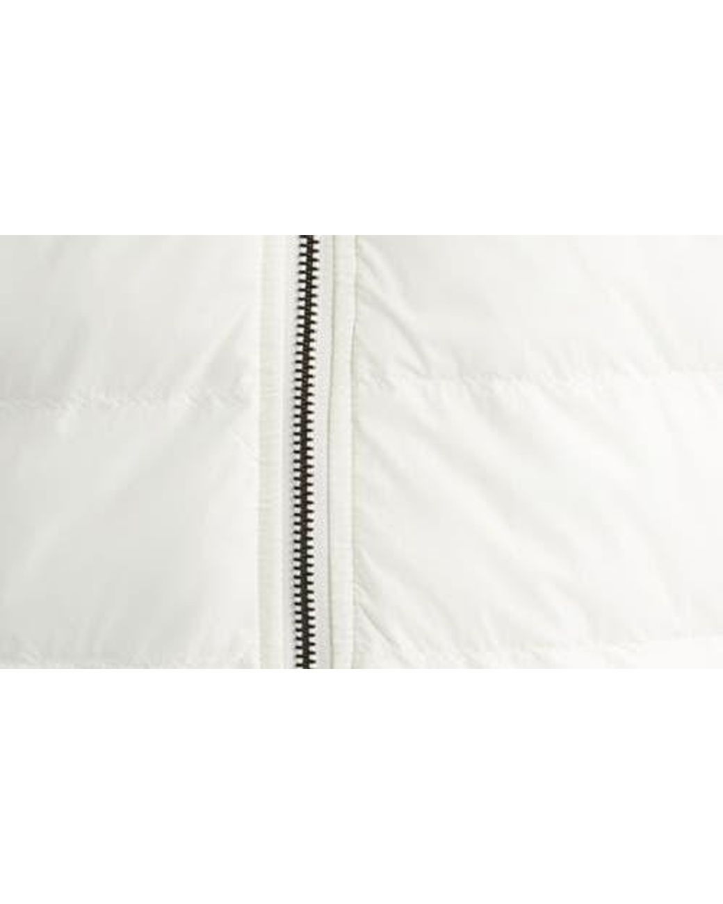 Bugatchi White Soft Touch Quilted Zip-Up Bomber Jacket for men