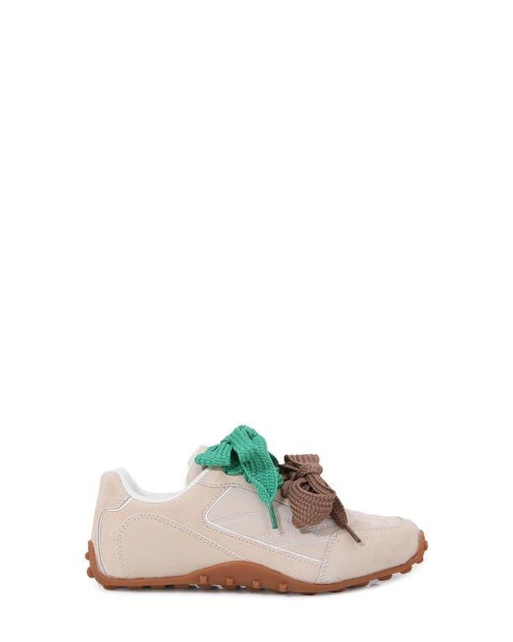 BERNESS Green Ribbon Lace Sneaker