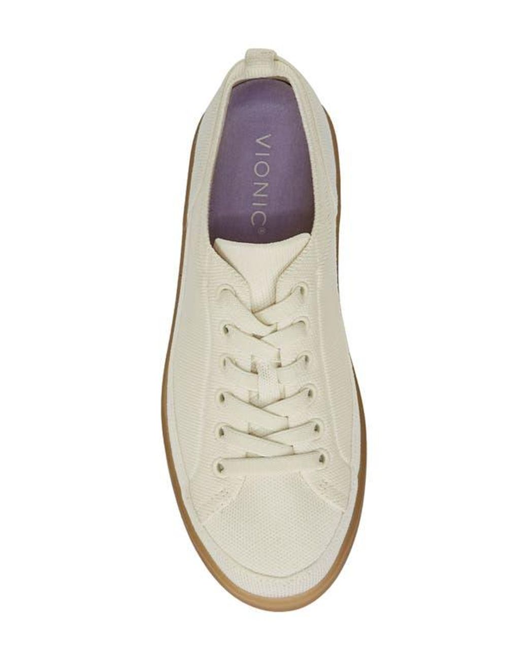 Vionic White Winny Knit Low Top Sneaker