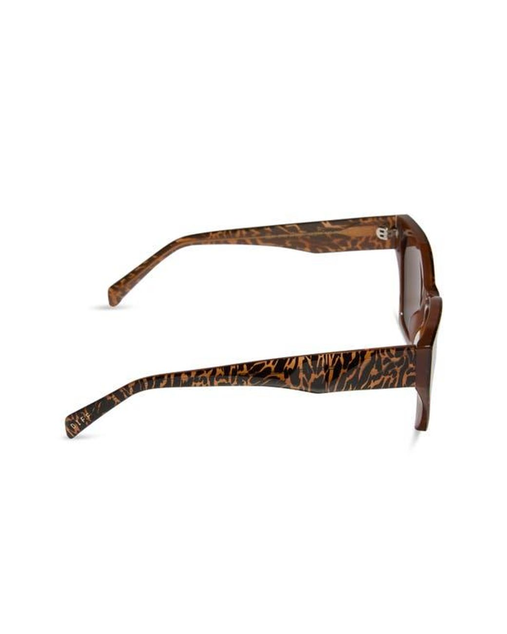 DIFF Brown Evie 54Mm Cat Eye Sunglasses