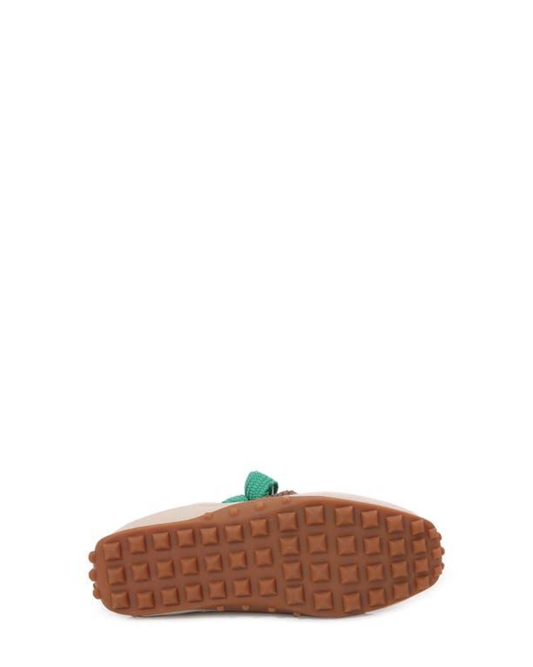 BERNESS Green Ribbon Lace Sneaker