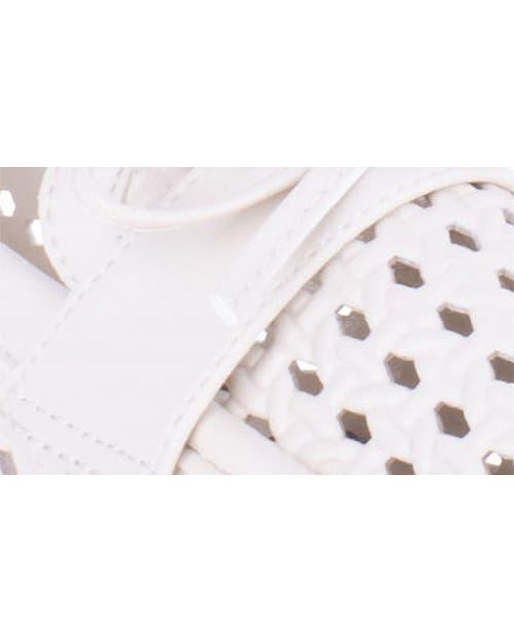 Tahari White Maple Cutout Loafer