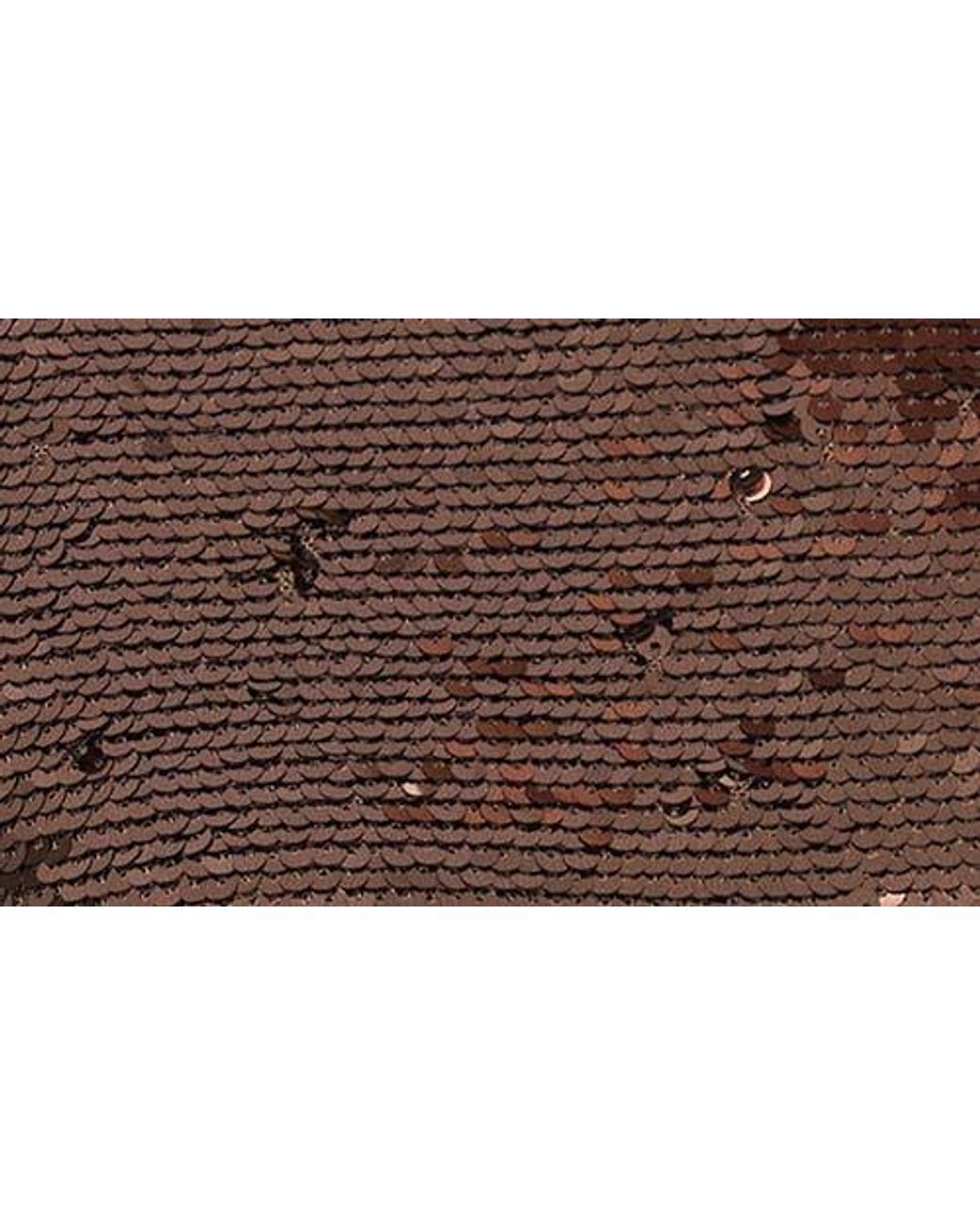 Halogen® Black Sequin Shell Top