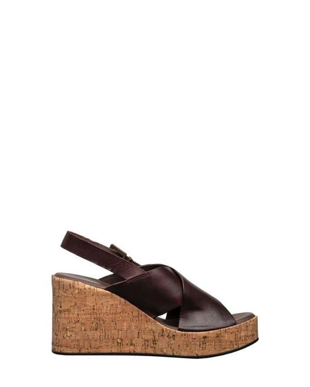 Antelope Brown Aly Wedge Platform Sandal
