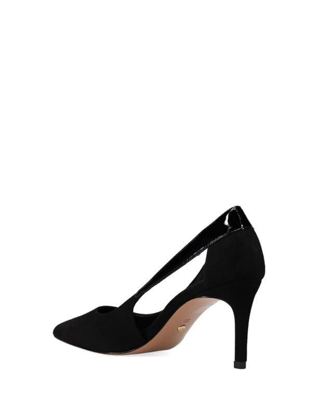 Pelle Moda Black Libby Pointed Toe Pump