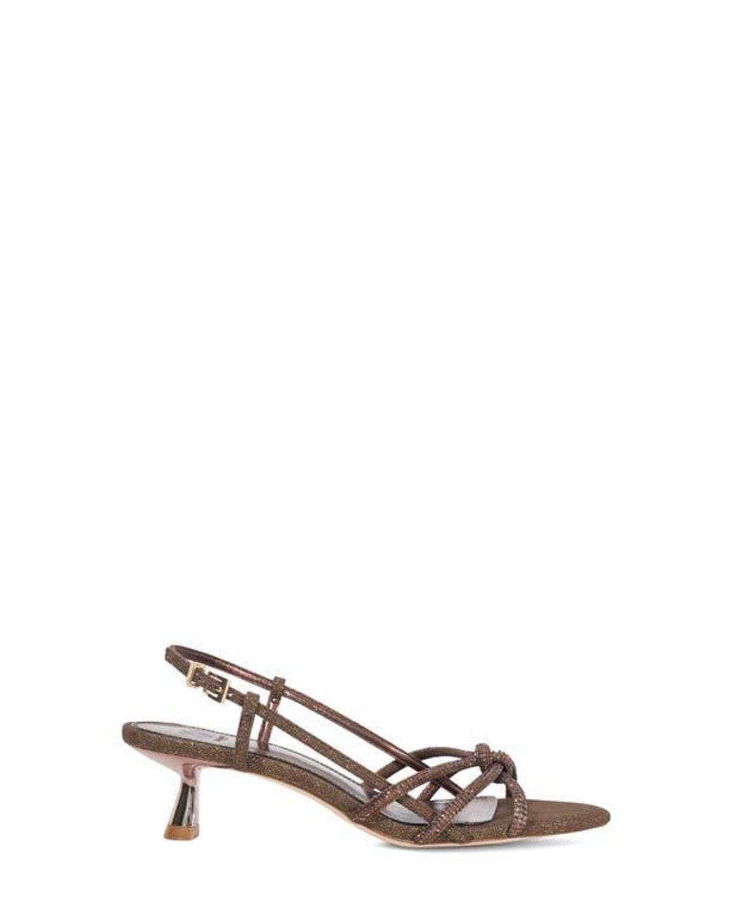 Dune Brown Milas Slingback Sandal