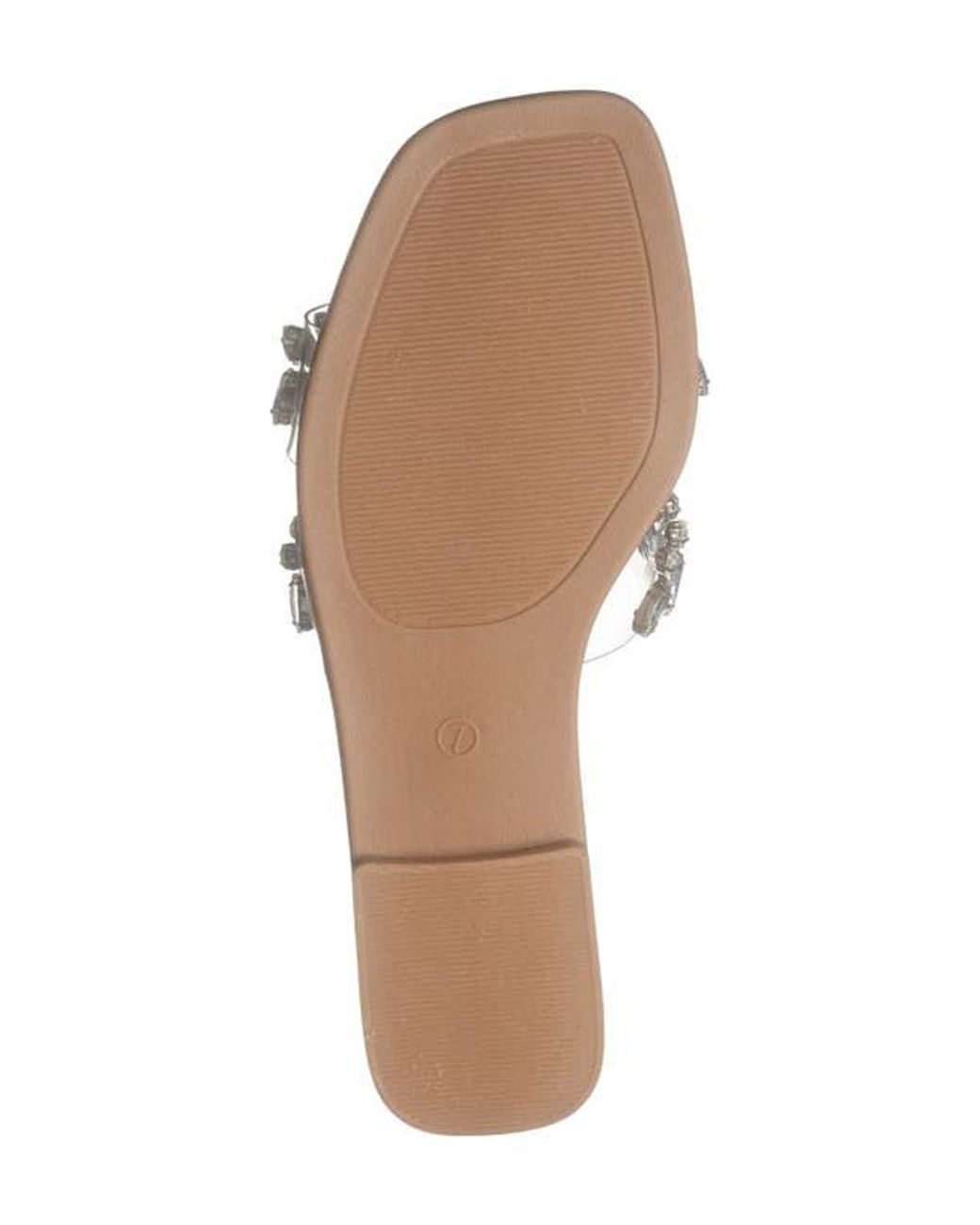 Top Moda Metallic Dubau Slide Sandal
