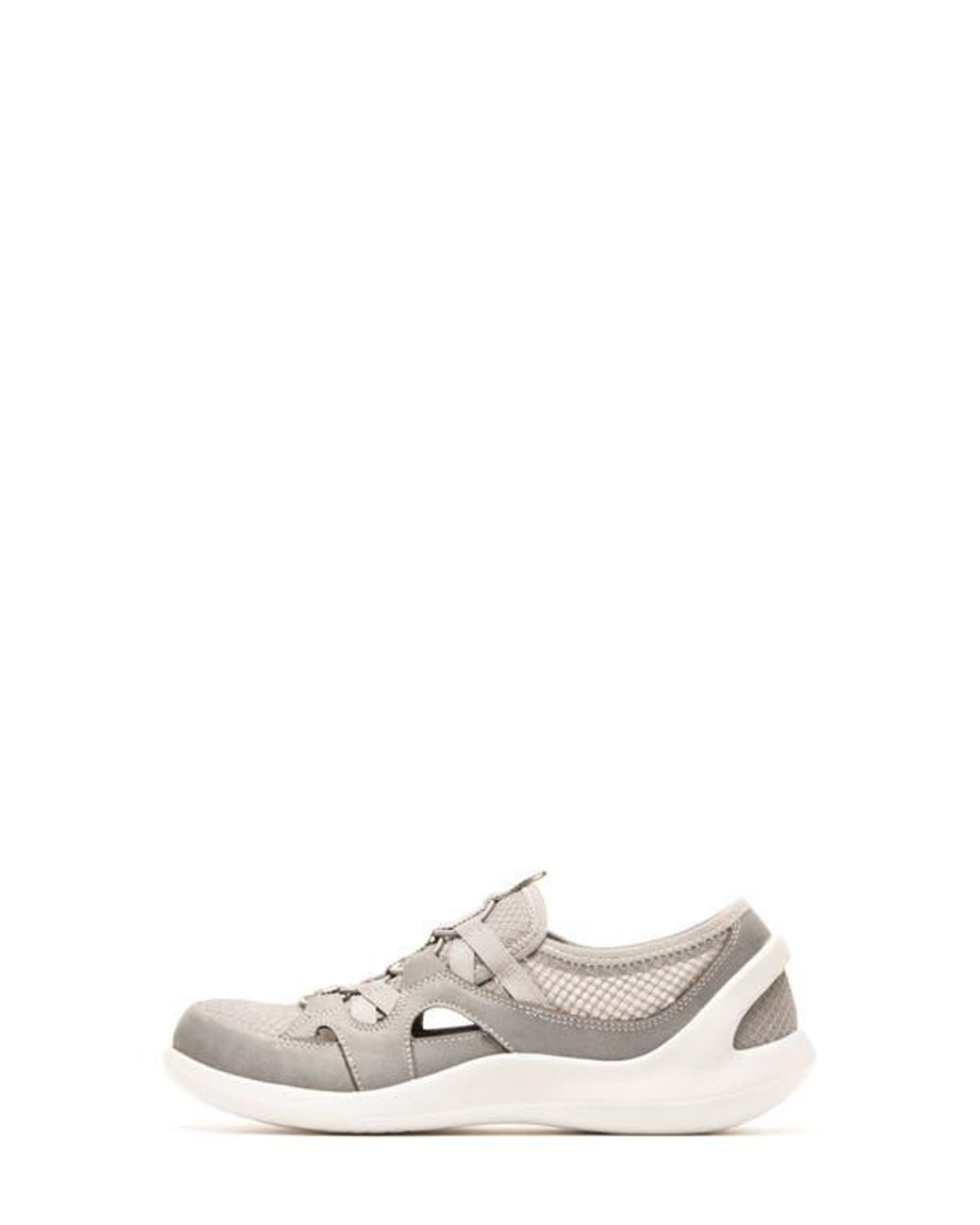 Clarks White Solevana Slip-On Sneaker