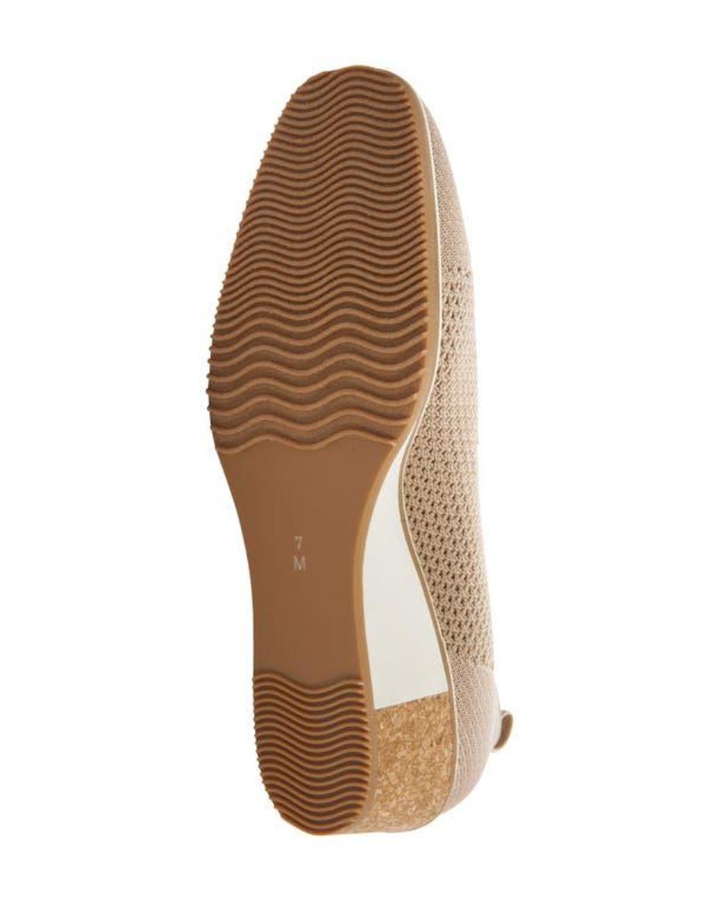 Vaneli Brown Galen Knit Pump