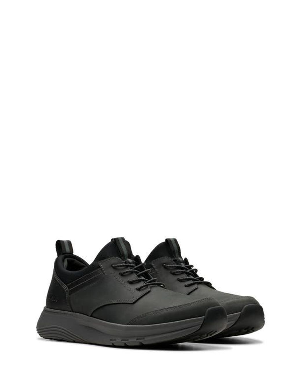 Clarks Black Collection Motion Trek Ez Shoes for men