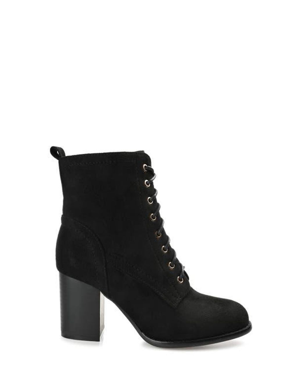 Journee Collection Black Baylor Bootie