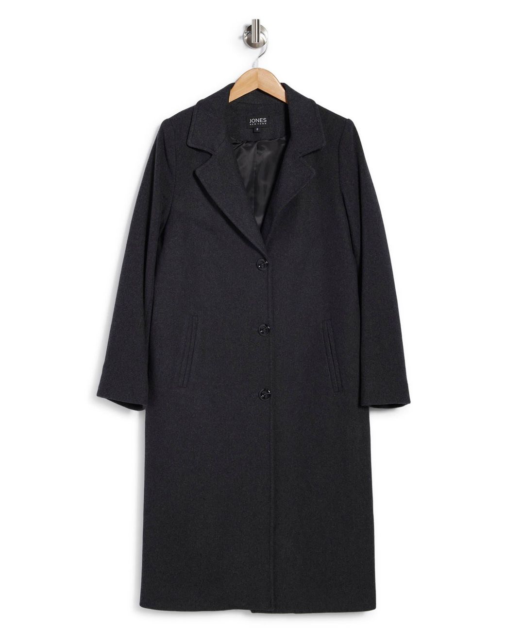 Jones new york black coat sales