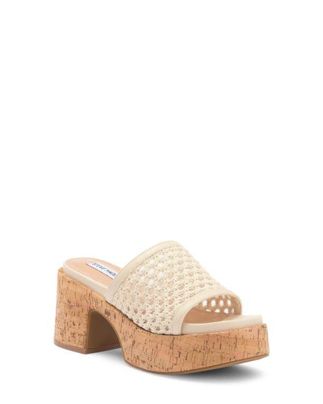 【Steve Madden】Corah ラテット プラットフォーム サンダル Steve Madden Corah Latticed Platform Sandal (Women