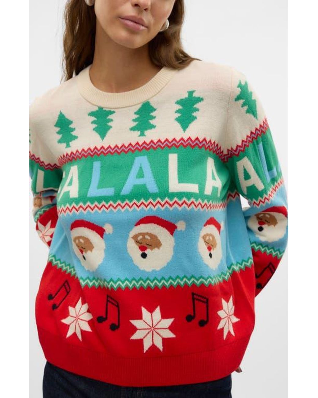 Vero moda christmas sweater top
