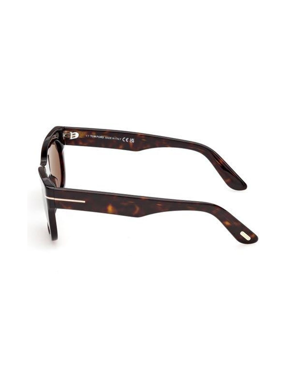 Tom Ford Brown 54Mm Polarized Rectangular Sunglasses for men