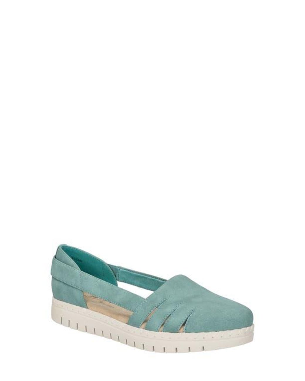 Easy Street Blue Bugsy Platform Sandal