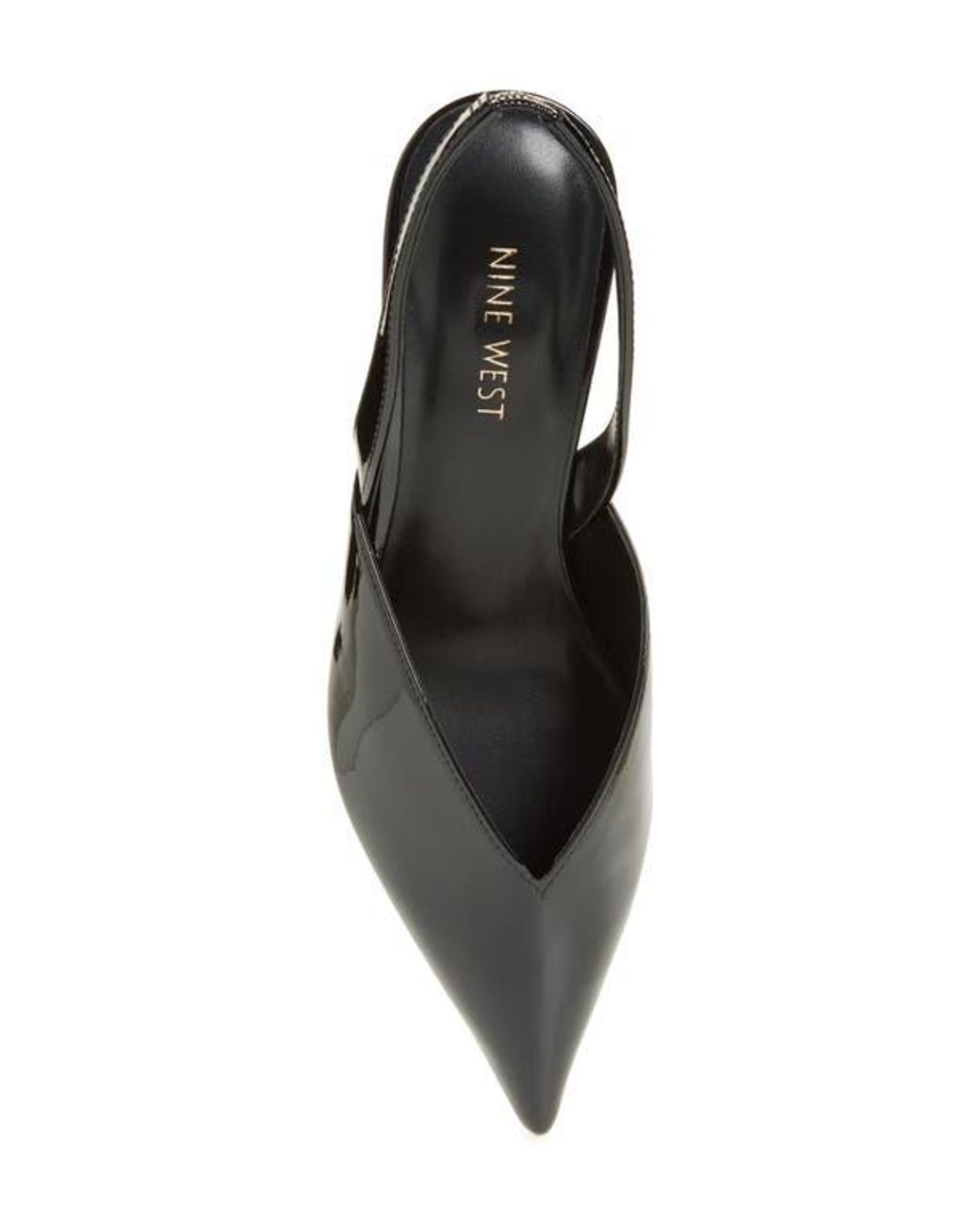 Nine West Black Lamma Slingback Pump