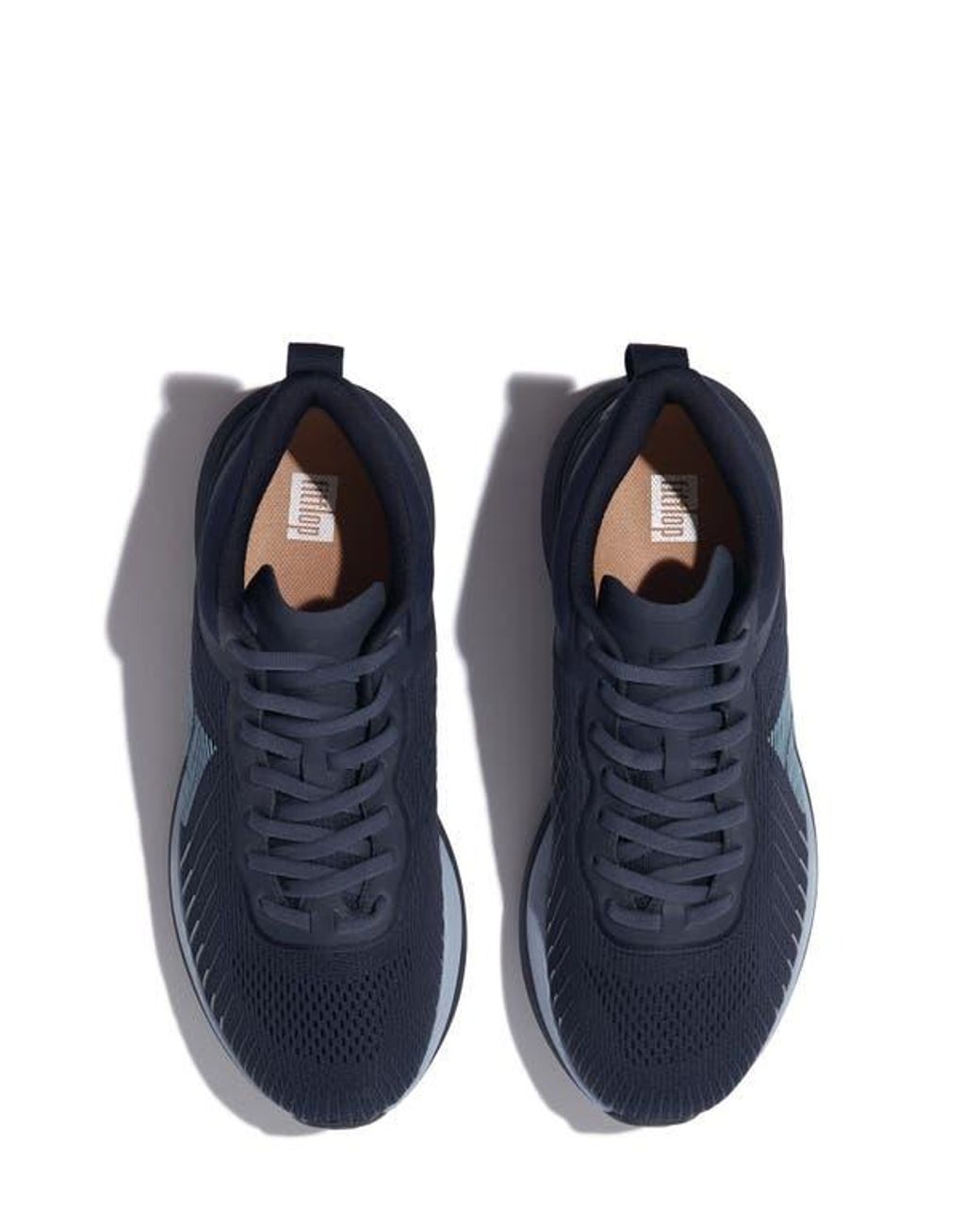 Fitflop Blue Ff Runner Mesh Sneaker