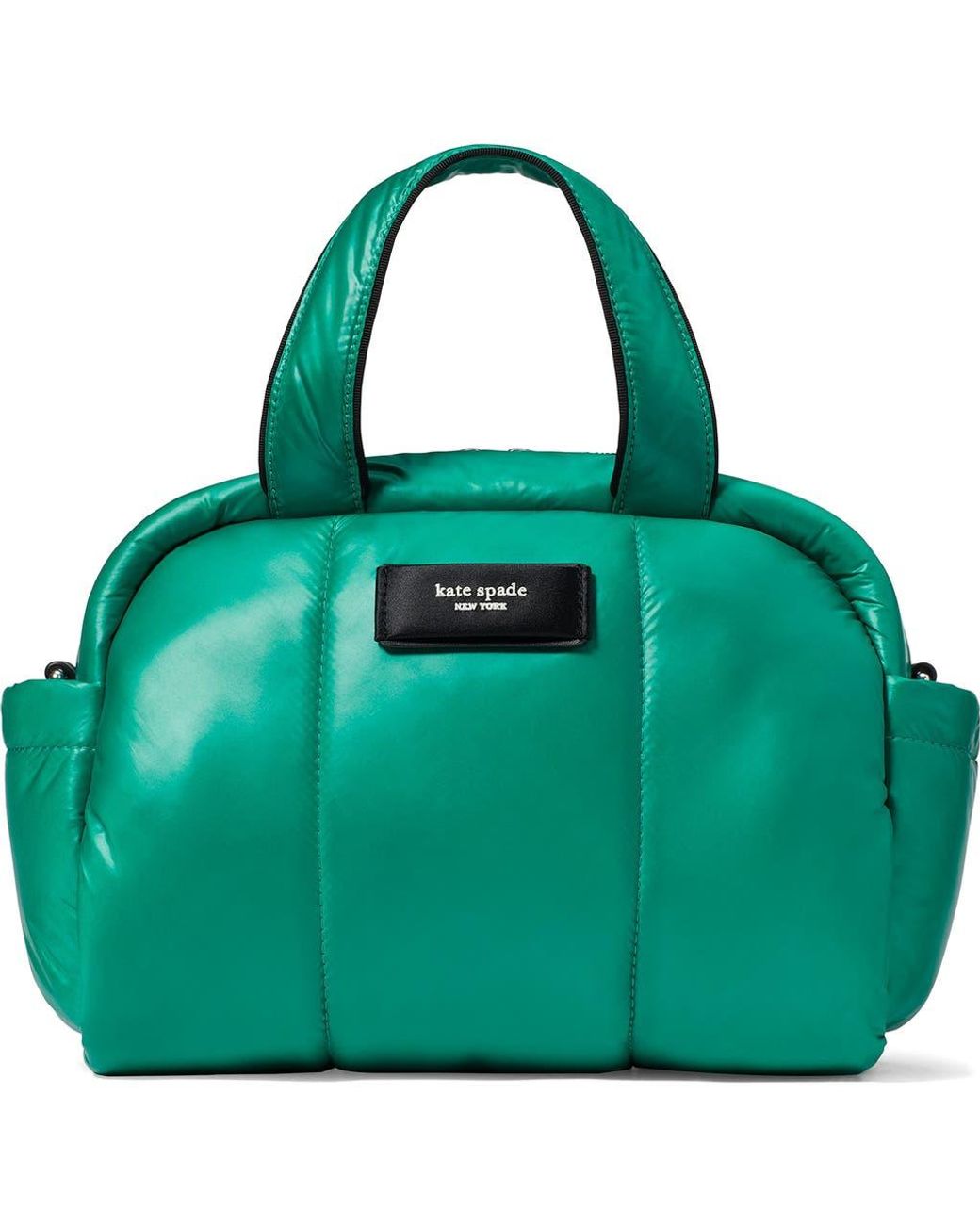 Kate Spade Choux Puffy Satchel in Green | Lyst