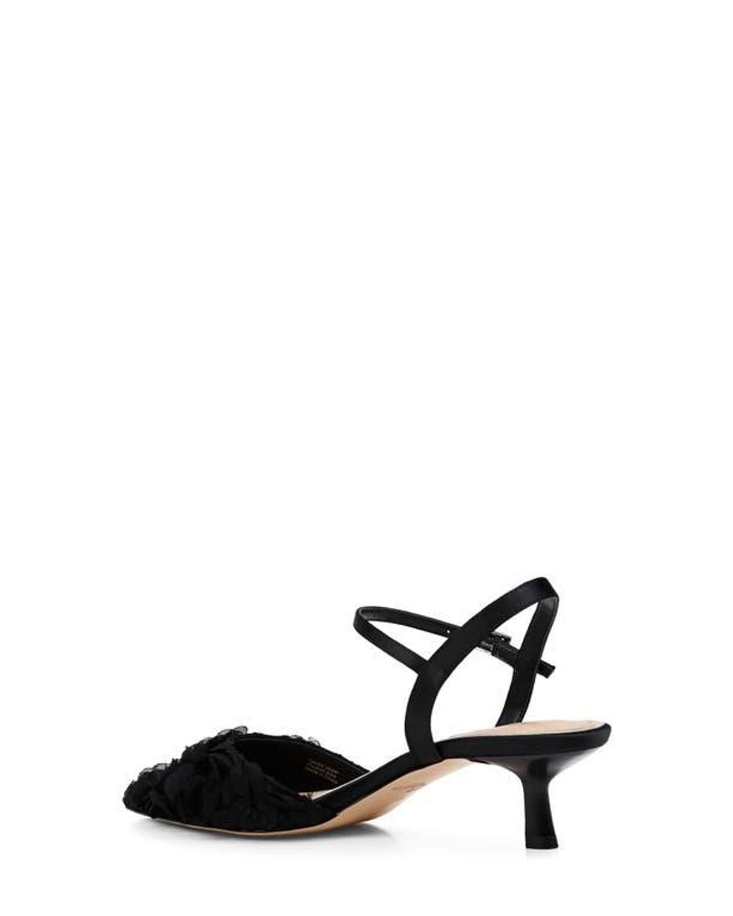 Badgley Mischka Black Selene Pointed Toe Pump