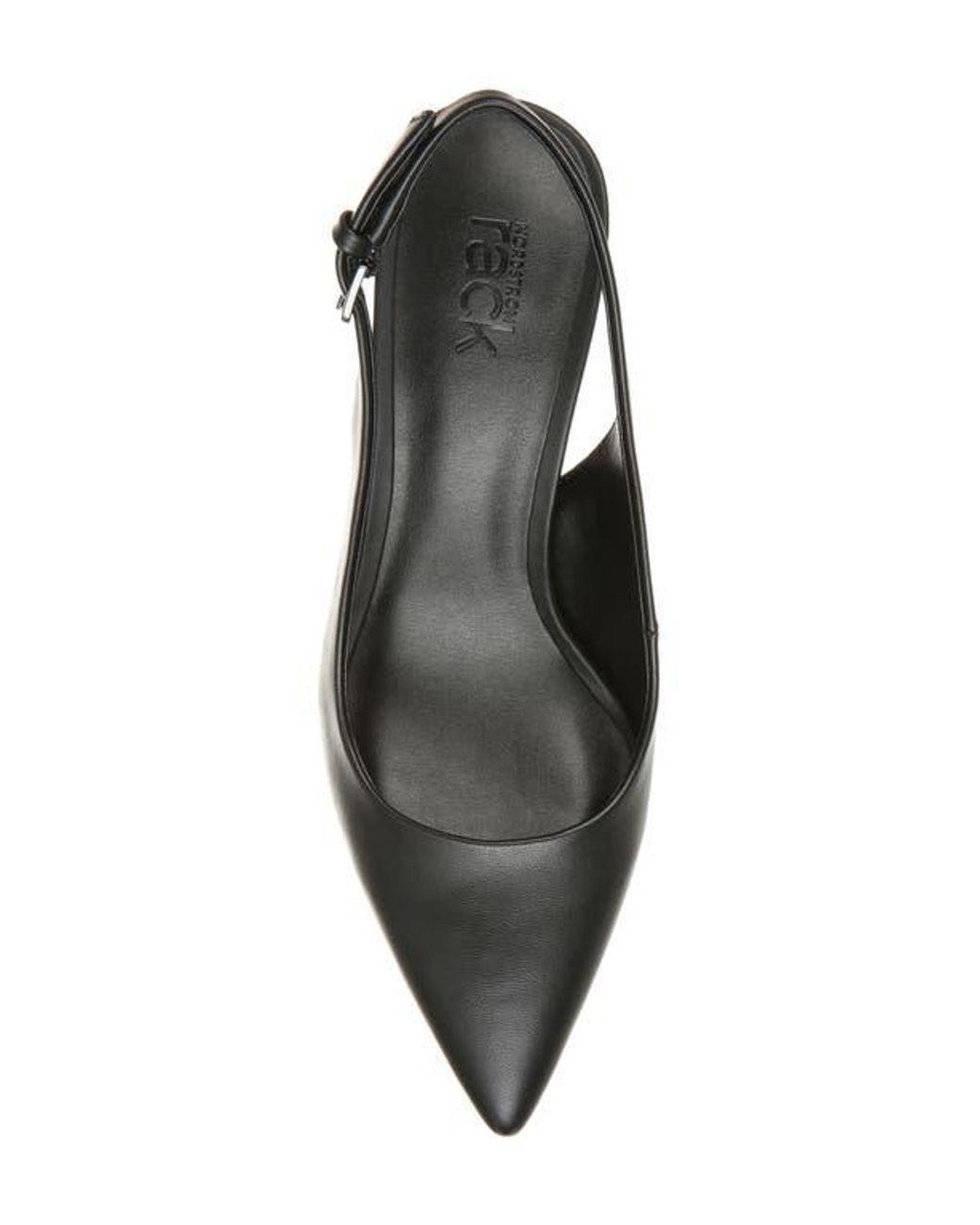 Nordstrom Rack Black Priscilla Slingback Pump