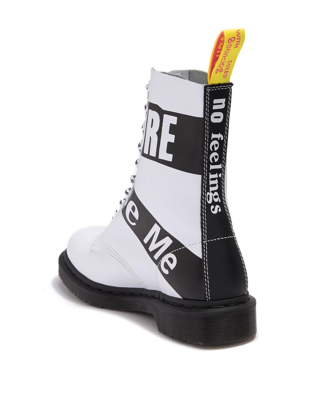 Dr. Martens 1490 Sex Pistols High Leather Boot in White for Men | Lyst