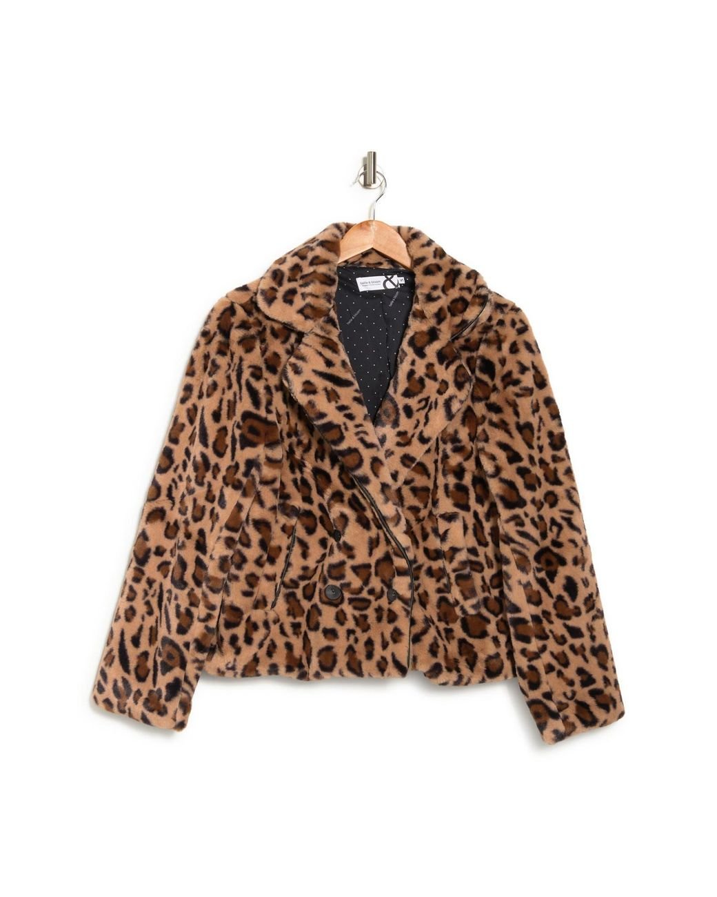 Nordstrom top leopard jacket