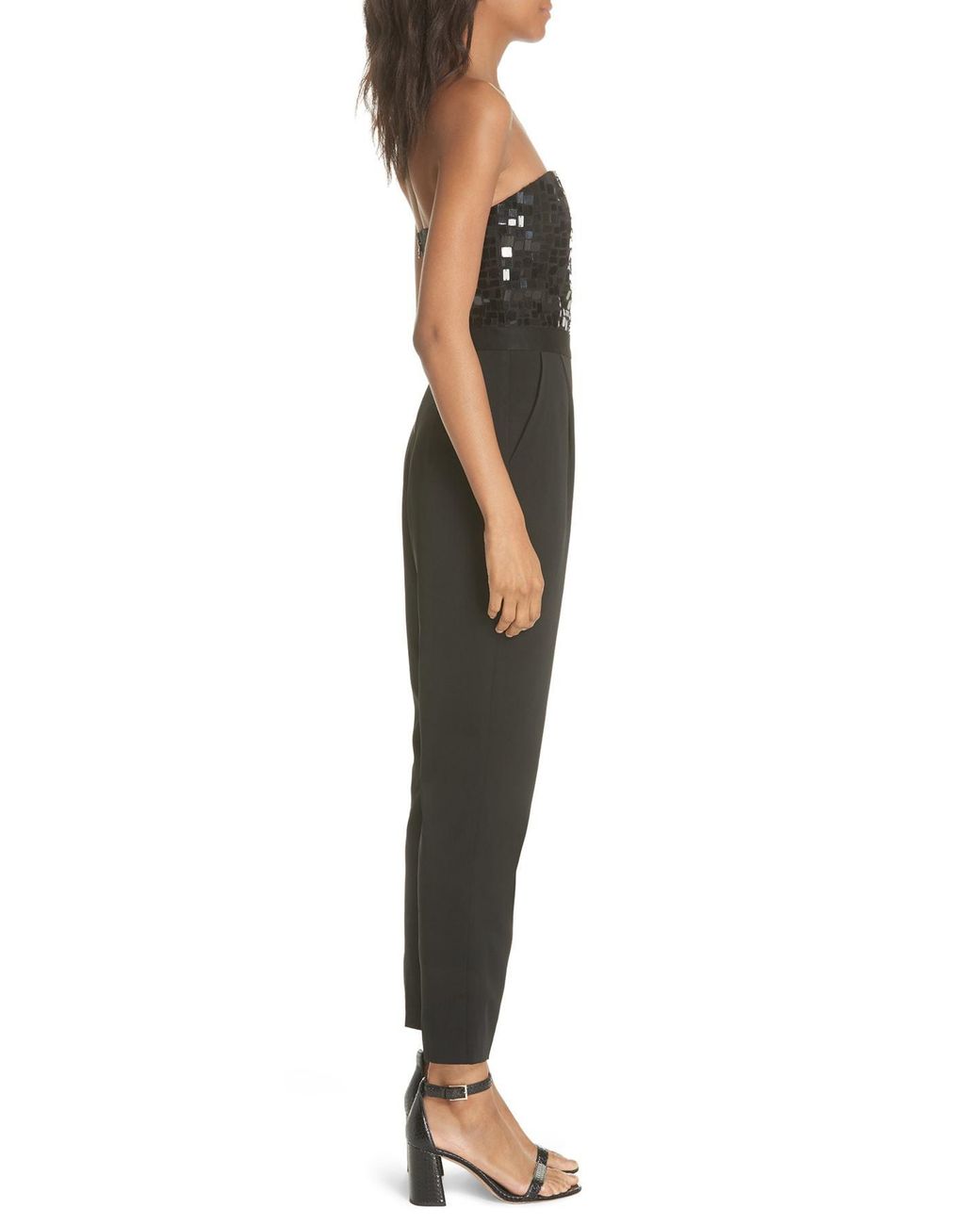 Olivia Jeri Sequin Embellished Jumpsuit 