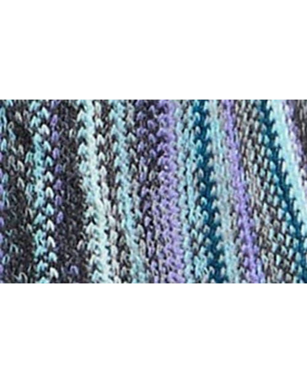 Saachi Blue Everyday Stripe Topper