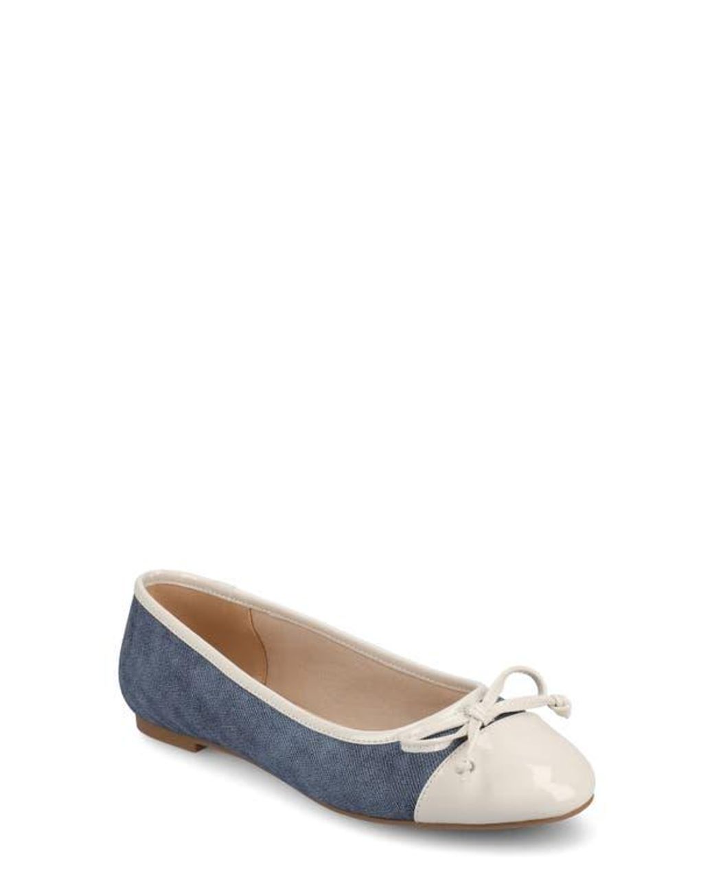 Journee Collection Blue Kaiah Ballet Flat