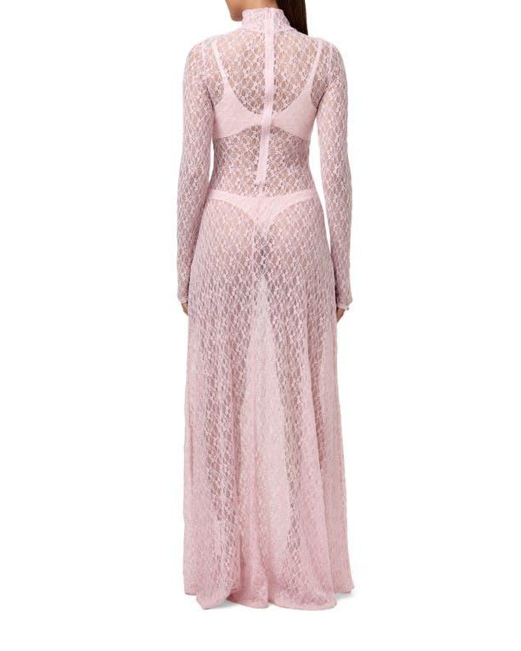 white lace dress womens The Kiara Dress in White Chantilly Lace 4 / White Chantilly Lace main image 0